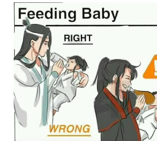 忘机哄孩子也是很正常的,轻声安慰,而且还会拍拍孩子.