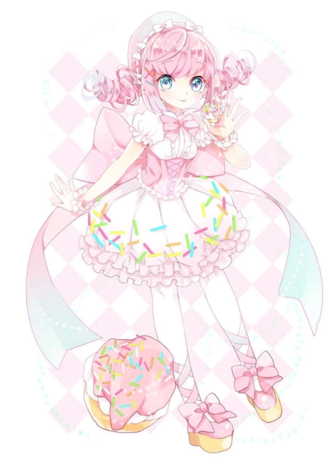 万物皆可娘化,原来甜品在二次元肥宅眼中竟然是这个样子!