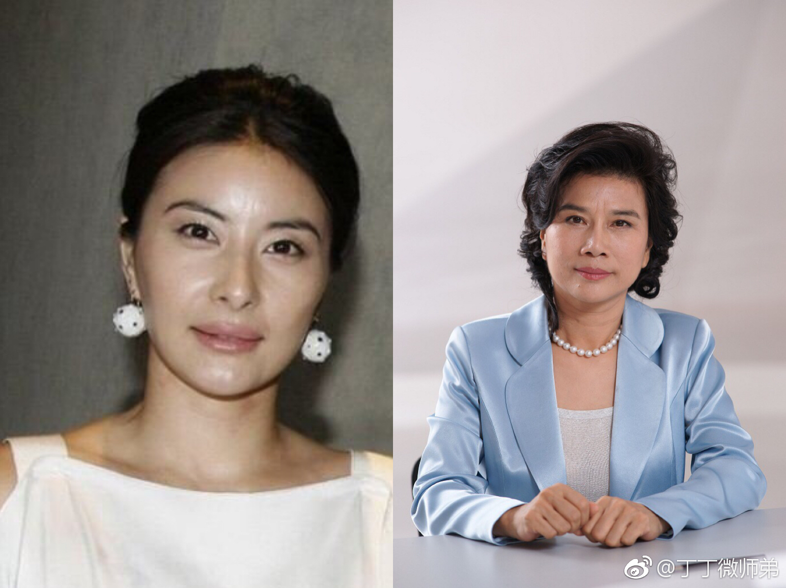 郭晶晶撞脸董明珠?网友:再过二十年就能长得一样了