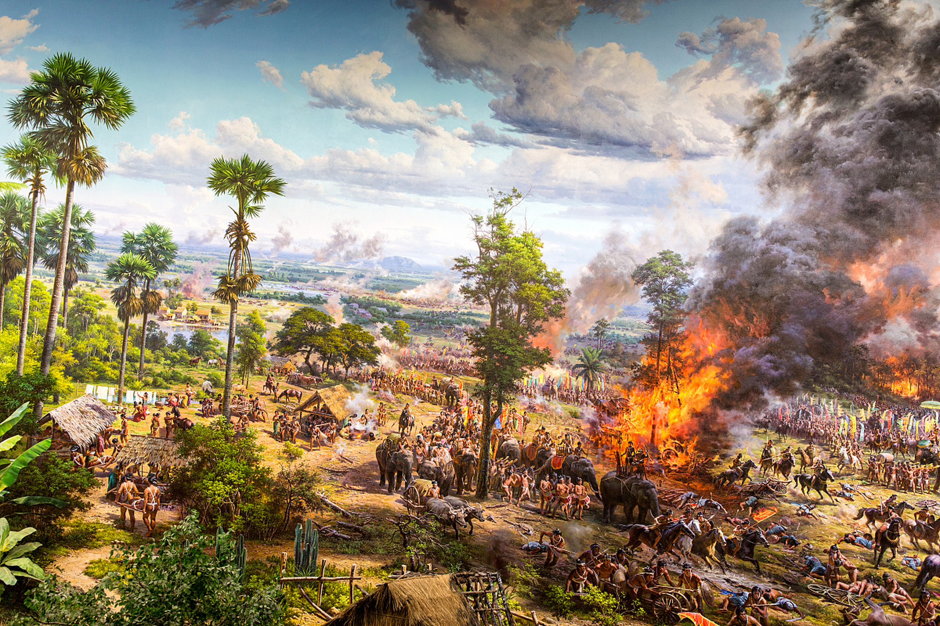 涿鹿之战是华夏民族的重要历史事件,展现了炎黄子孙的英勇与智慧.