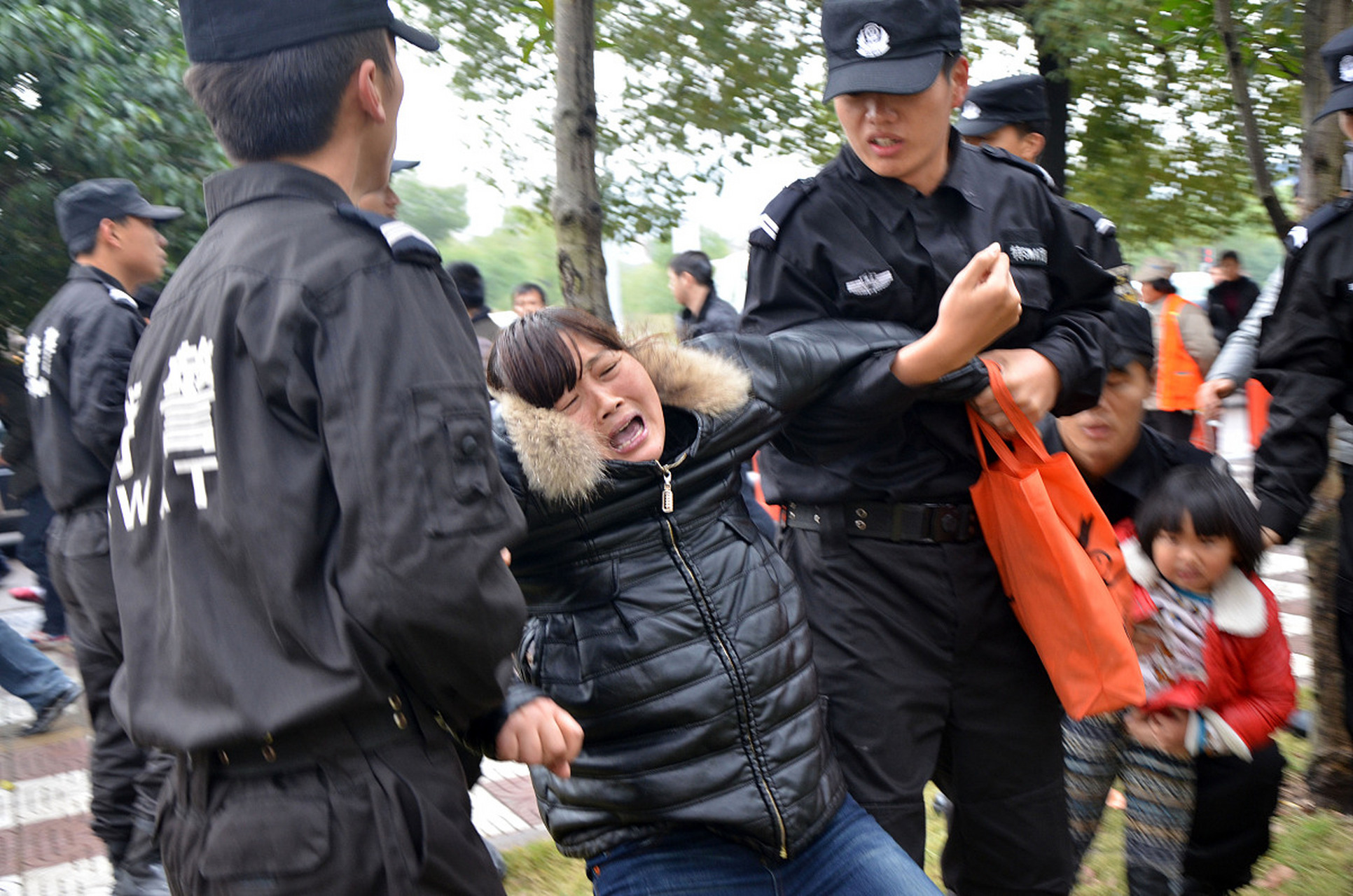 根据我的分析,该事件的起因是游客与保安的争执,但保安的殴打行为是