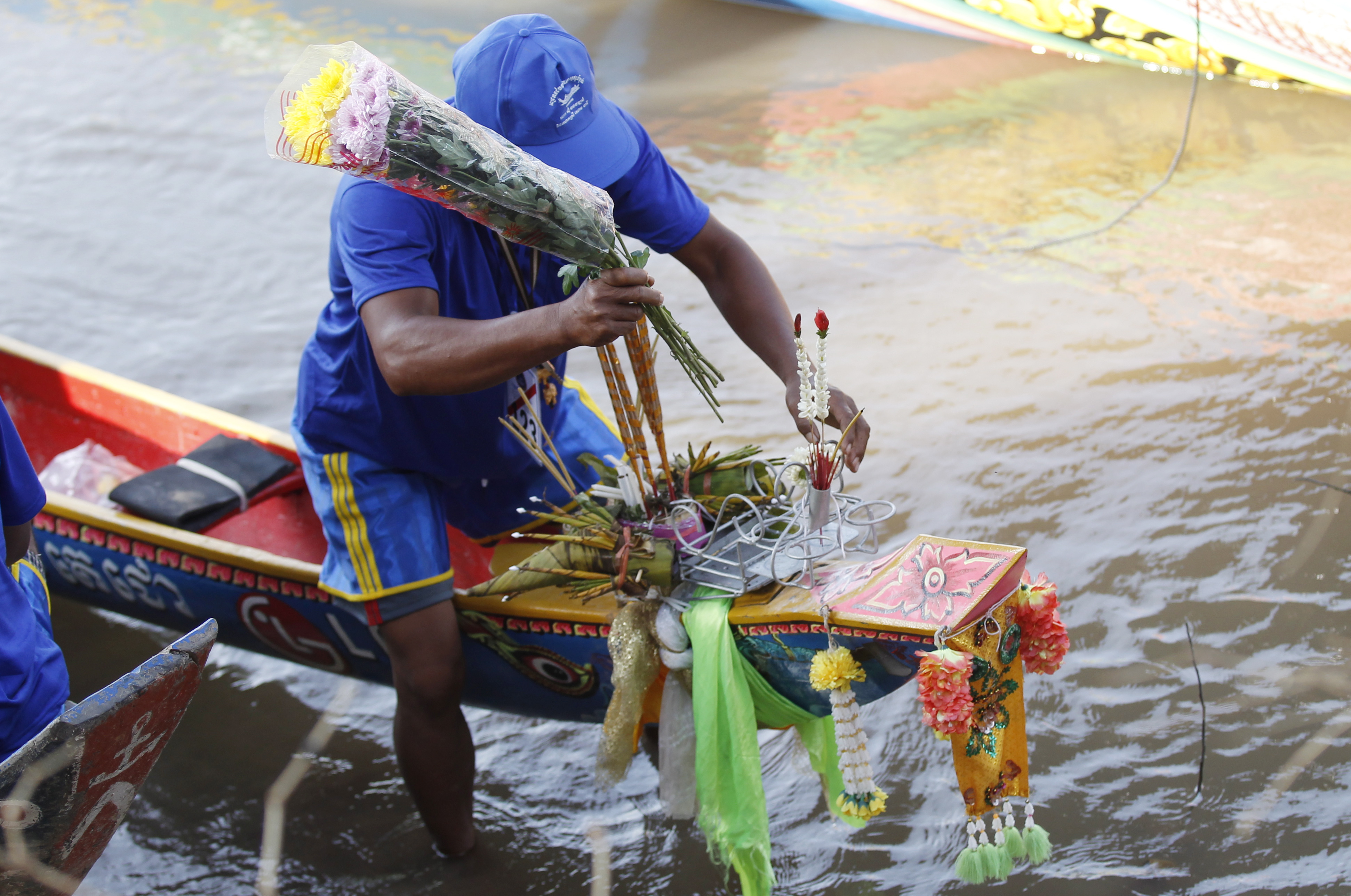柬埔寨迎接送水节(2)