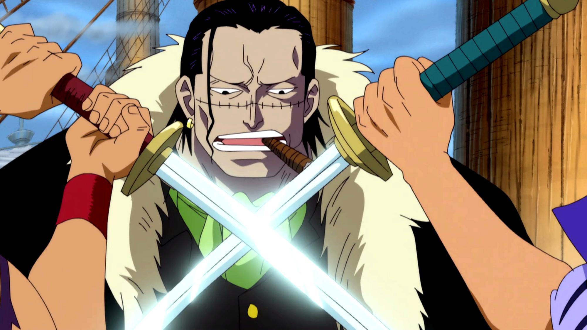 海贼王:老沙的威望和地位很高,敢和明哥叫嚣,称呼鹰眼为小鬼