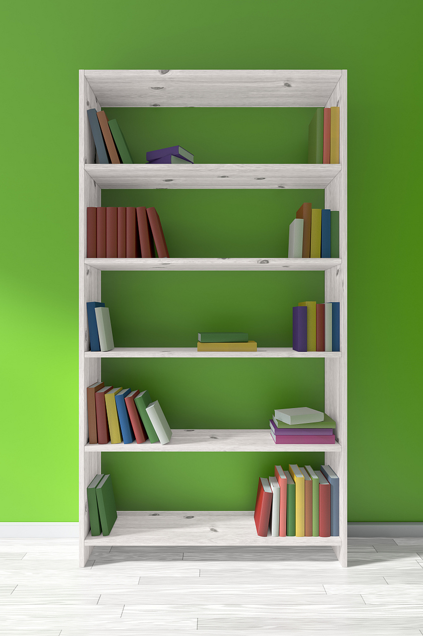 bookshelf 書架.