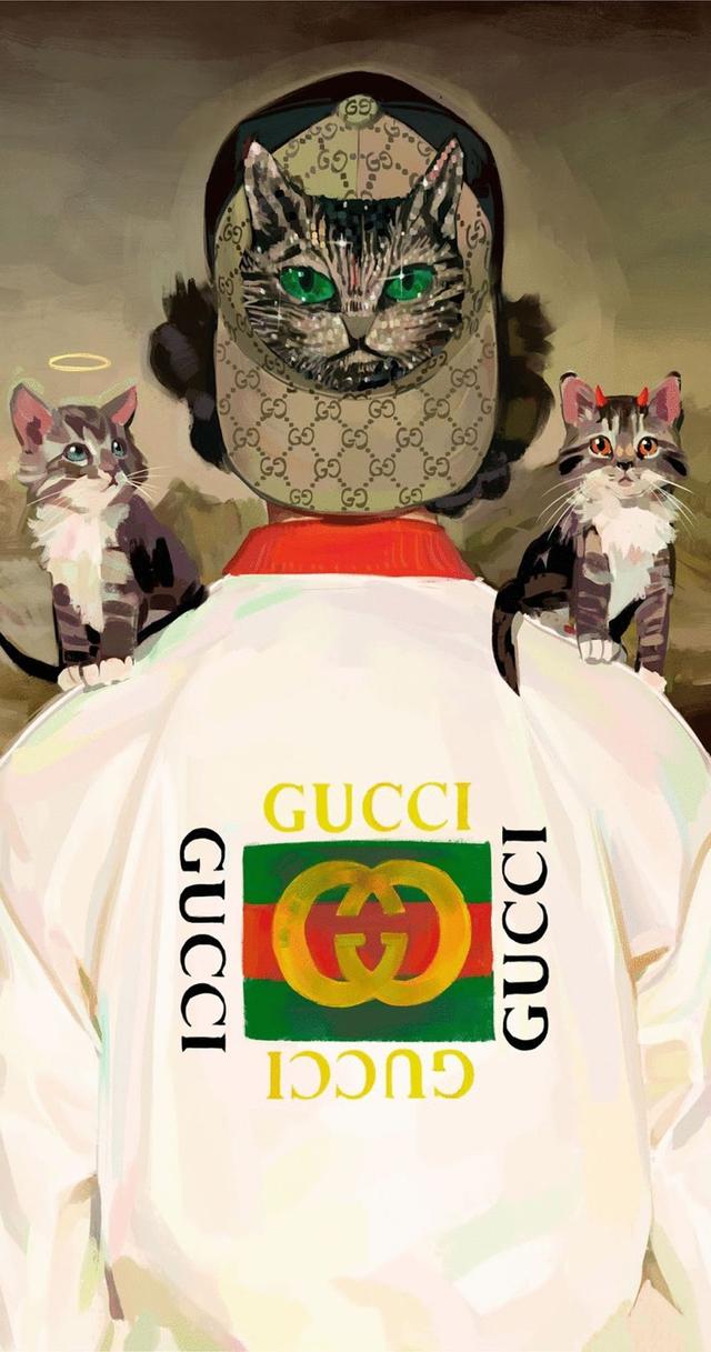生活在阴沟里,依然有仰望星空的权利!超有逼格的gucci手机壁纸
