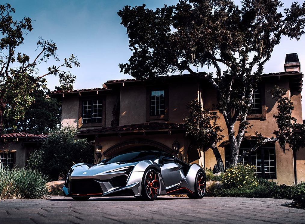 来自中东的超跑巨兽,w motors 芬尼尔 supersport concept