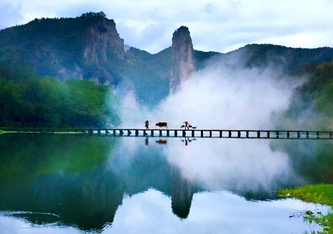 "天然摄影棚"古装剧的取景地,山水神秀,中国仙都