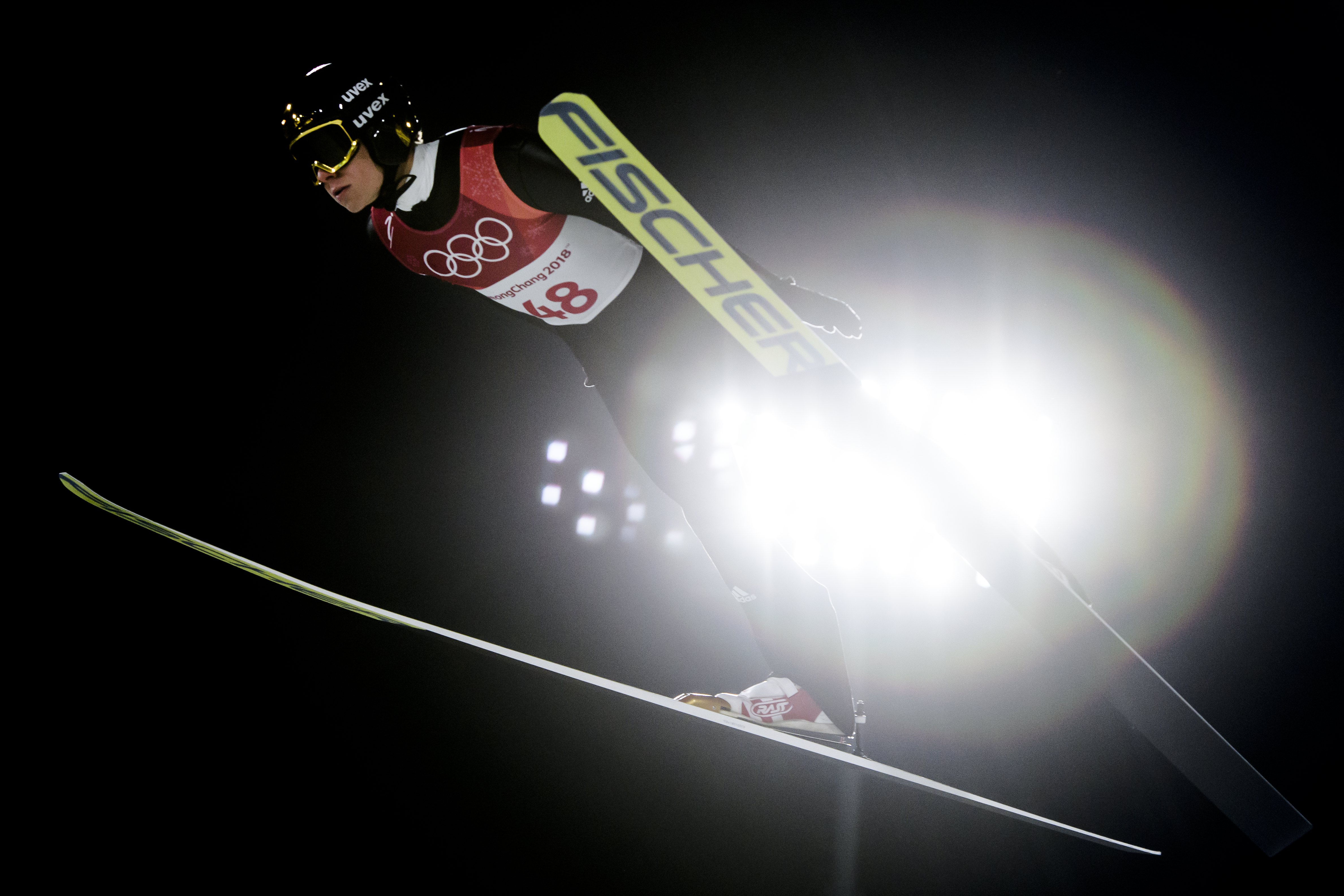 [4](外代二线)平昌冬奥会——跳台滑雪男子个人标准台:德国选手韦林格
