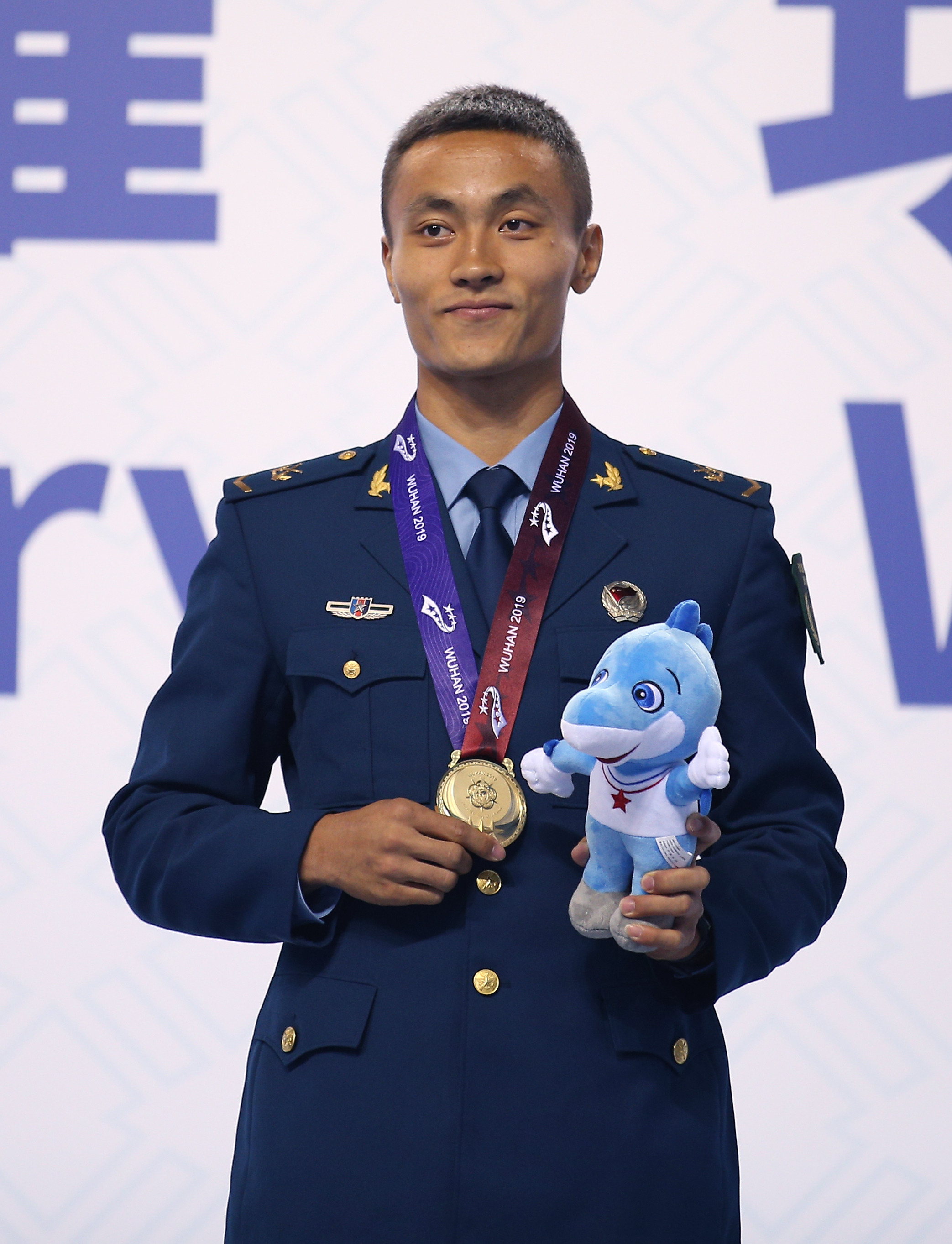 空军五项——男子个人赛颁奖仪式举行