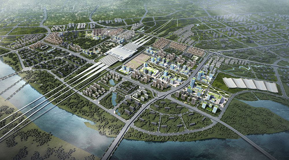 赣州高铁新区规划图图片