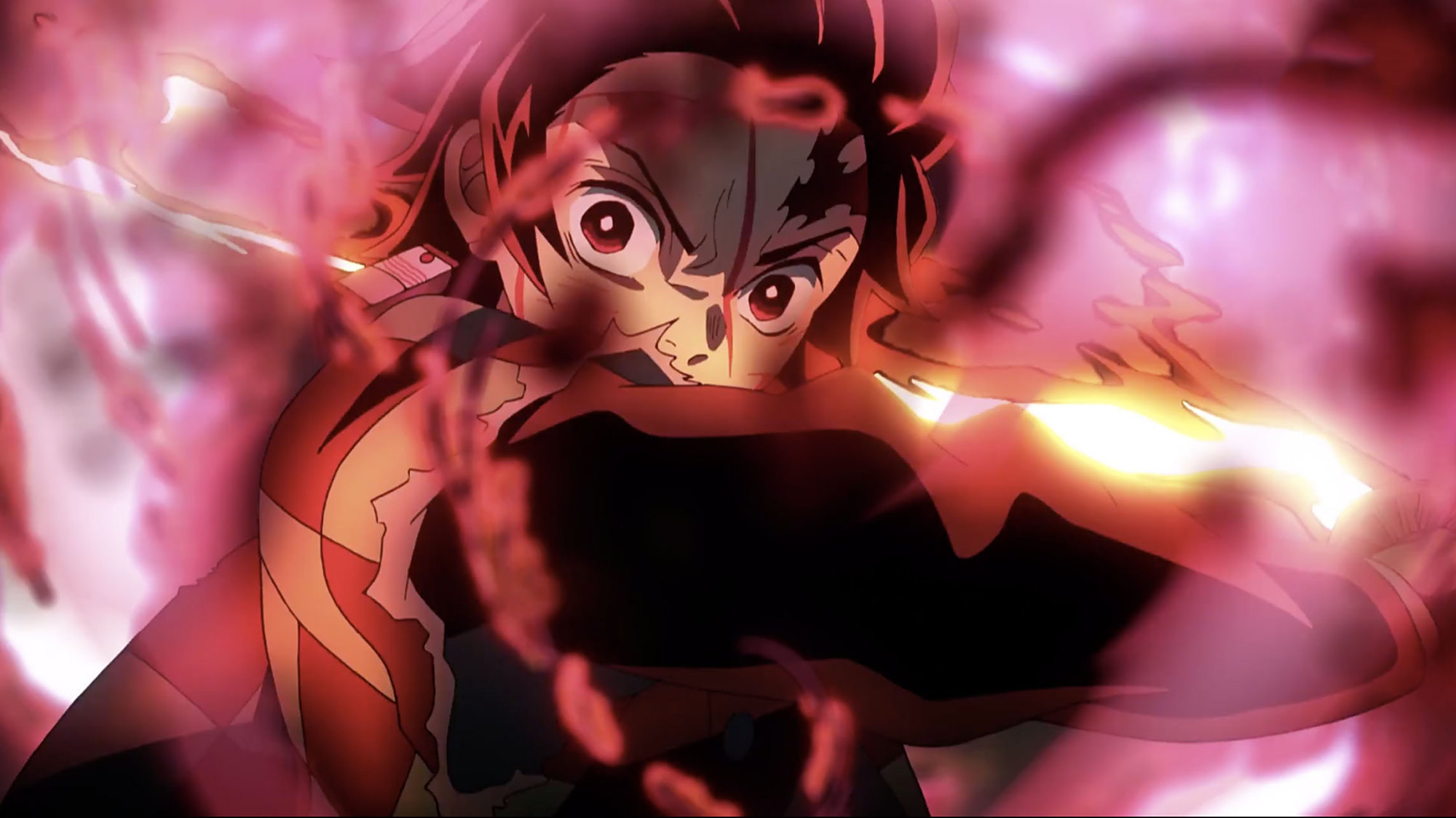 鬼灭之刃第19集:炭治郎父亲登场,原来他从小就会呼吸法