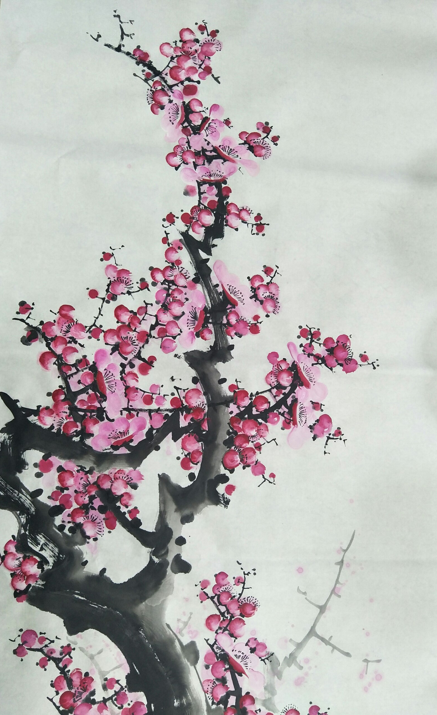 当代著名画家柳水平国画作品欣赏