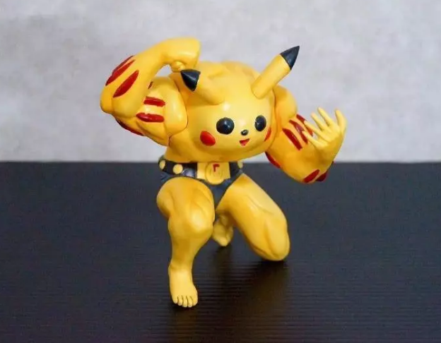 你见过哪些奇葩的手办?忍了长腿哆啦a梦,肌肉皮卡丘让人幻灭