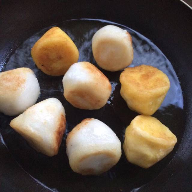 香煎金银蛋,软软糯糯,味道美极了