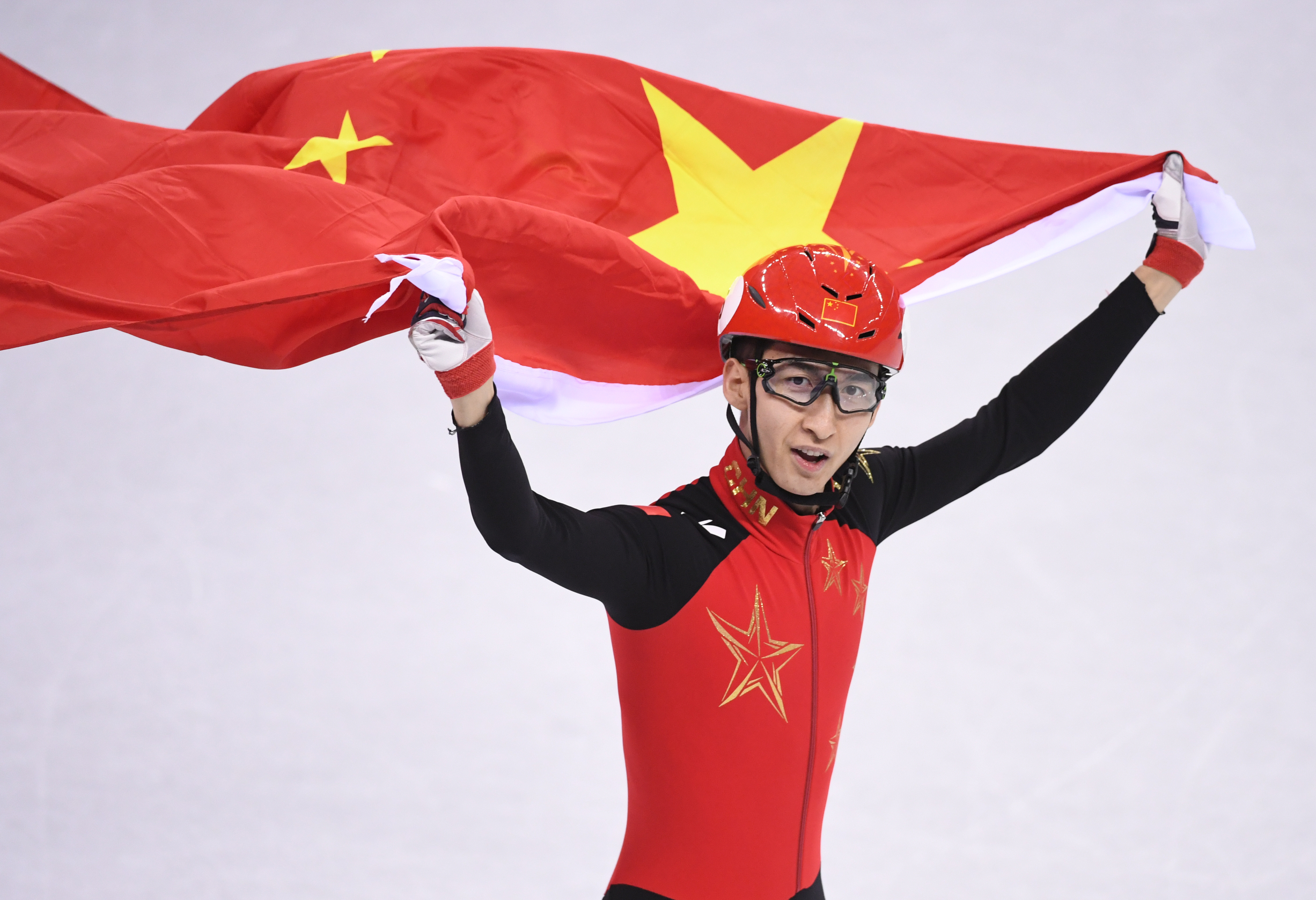 武大靖500米夺赛季首金图片