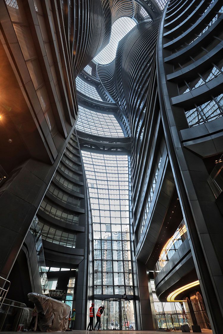 丽泽soho钢用量达2.5个埃菲尔铁塔 京西添新地标