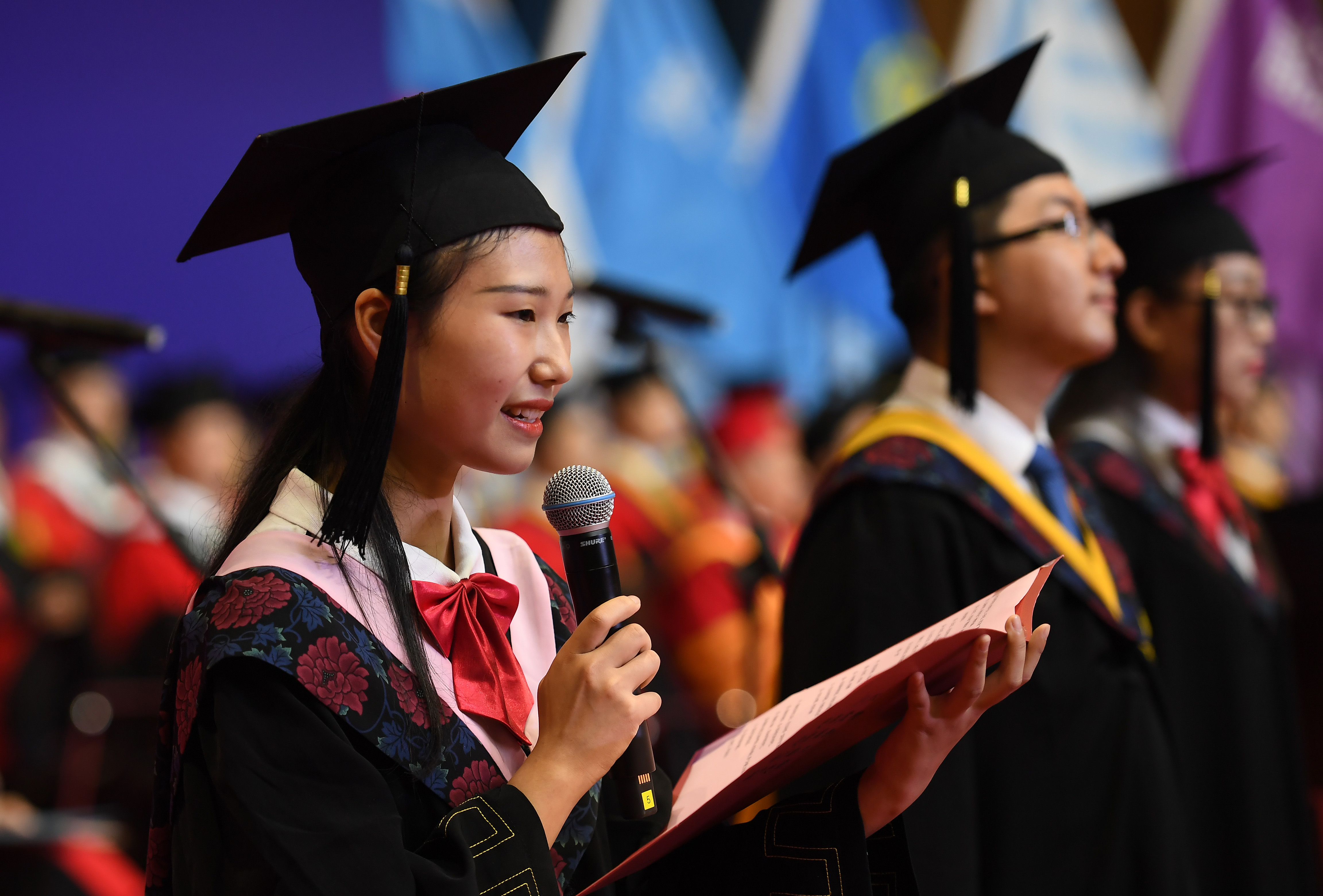 新华社照片,合肥,2019年6月22日    毕业啦,未来你好!