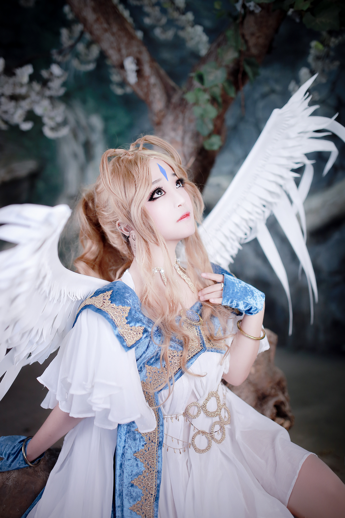 漂亮韩国妹子扮演的《我的女神》贝露丹蒂!说真的的确有点冒仙气