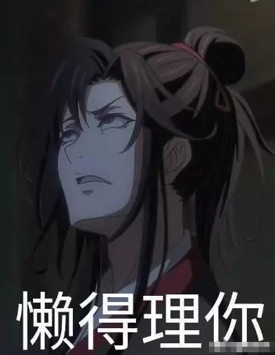 《魔道祖师》表情包～确认过眼神,这是我蓝湛媳妇儿