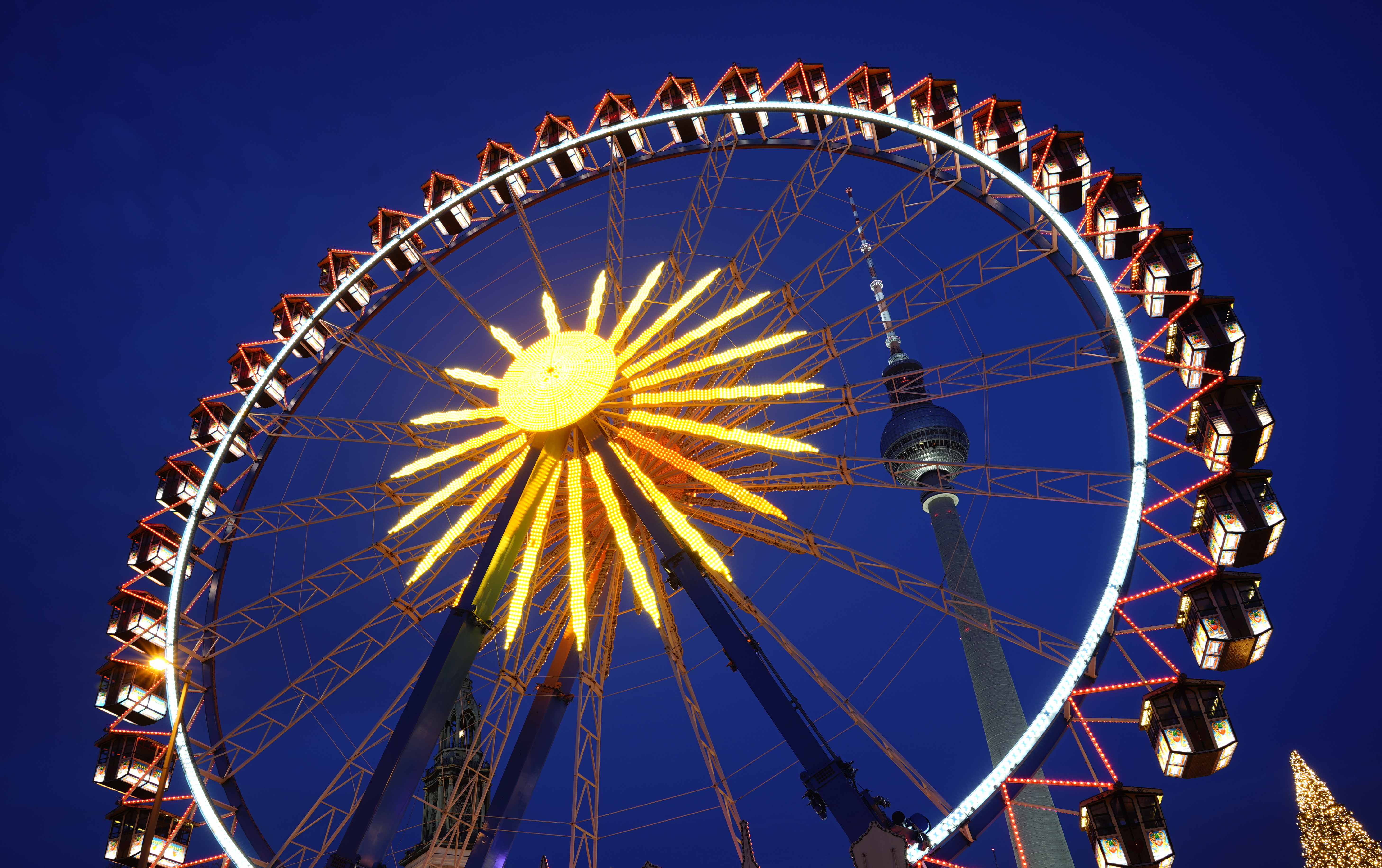 柏林圣诞市场的摩天轮(1)