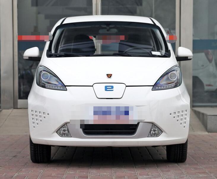 上汽集团-荣威e50,造型非常新颖,车身上的轮廓富有张力