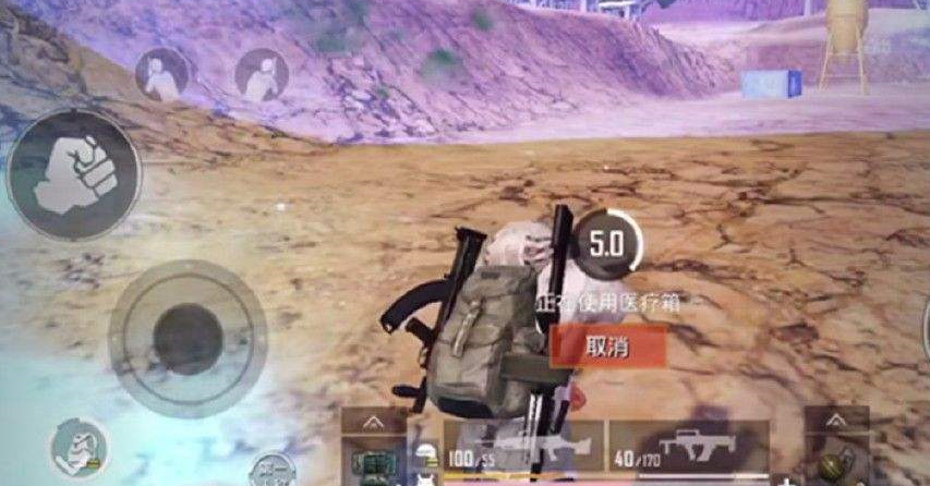 有机会吃鸡,毕竟是生存游戏,而站着打药自身也会