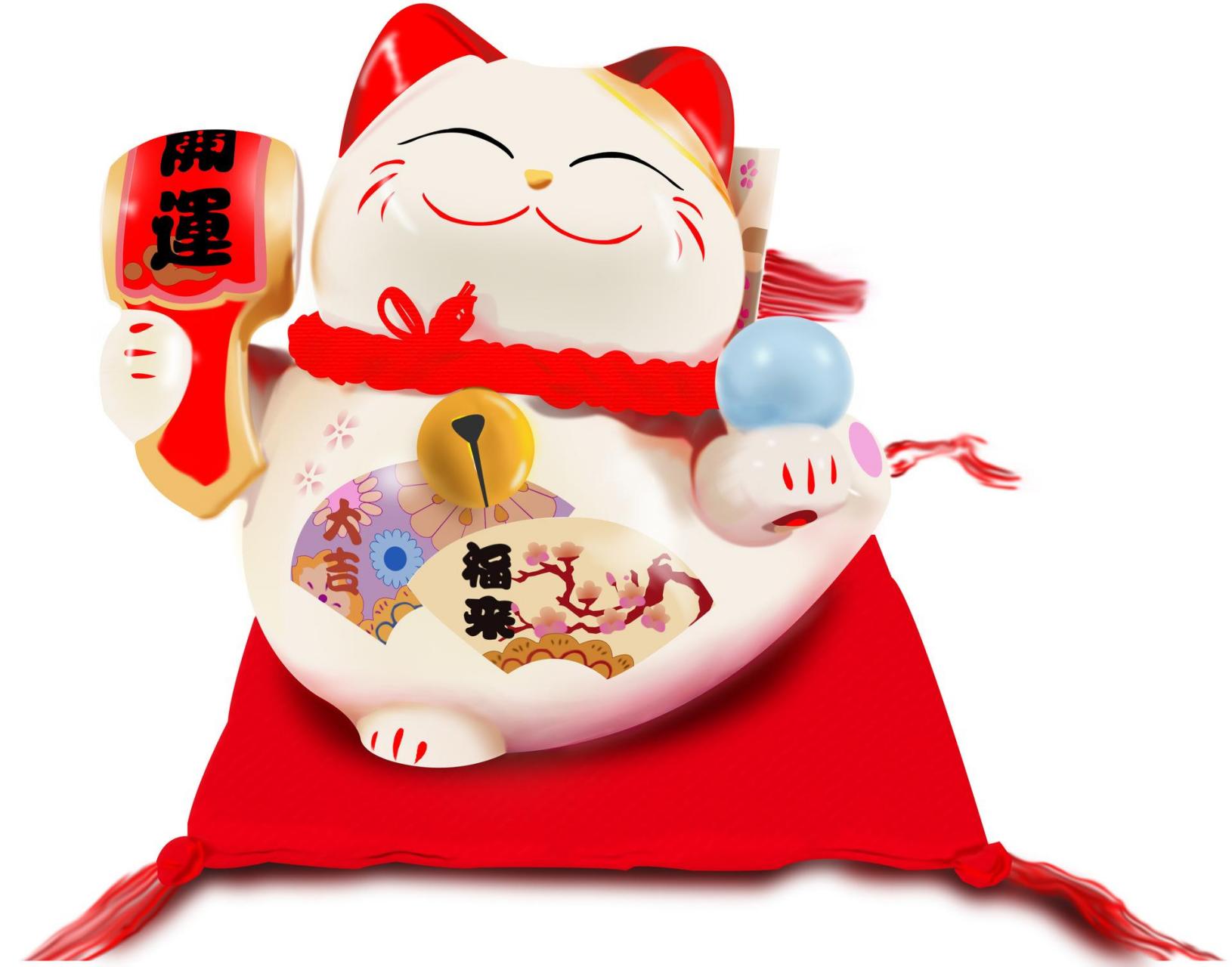 ②招财猫左手晃动是招人,右手晃动是招财;③青蛙只会点头不会摇头;④"