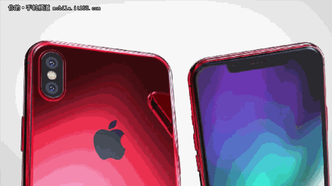 红色iphone x概念设计曝光 网友直呼买买买