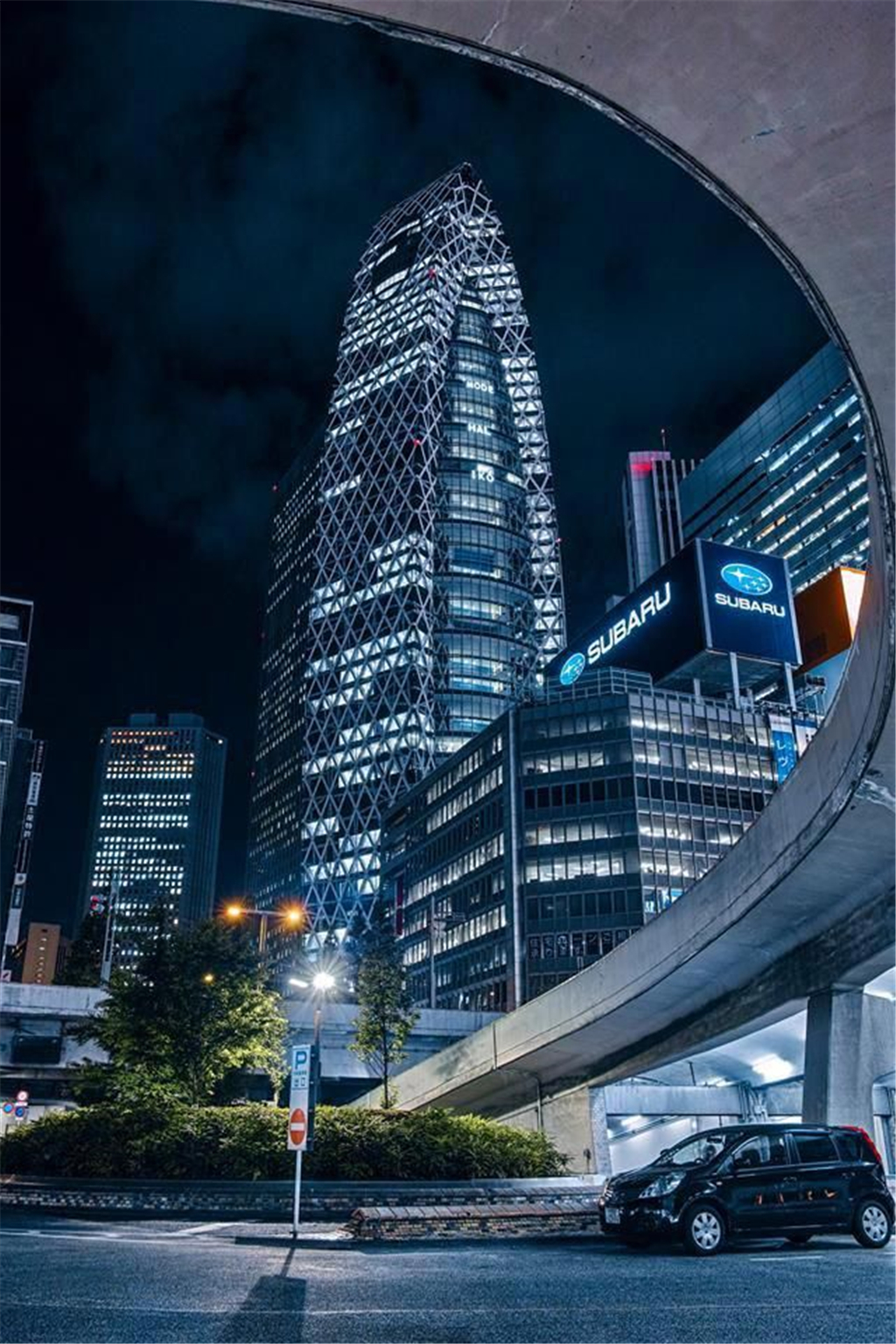 流光溢彩变幻莫测,东京夜景