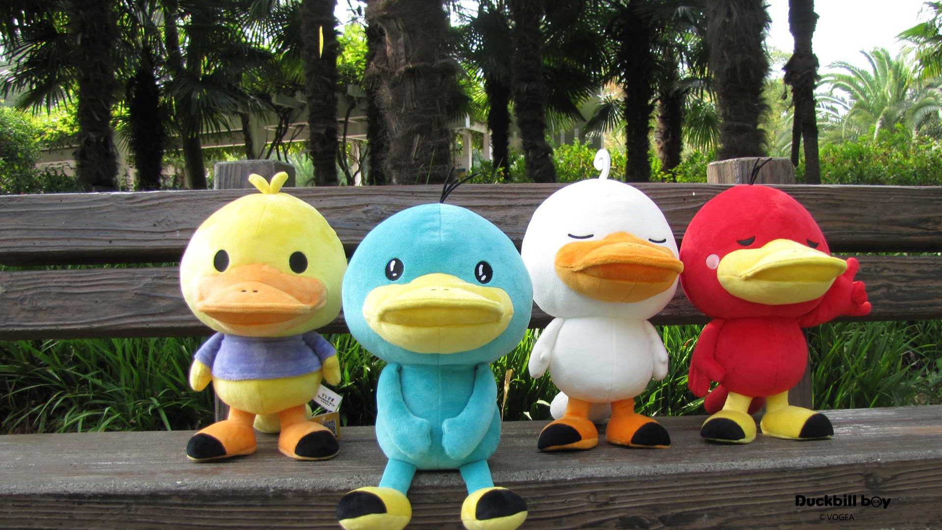 鸭嘴兽男孩 公仔超清电脑桌面壁纸,分辨率为1920x1080