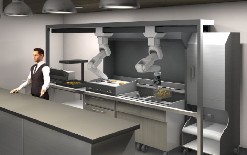 自动烹饪机器人节省餐厅成本