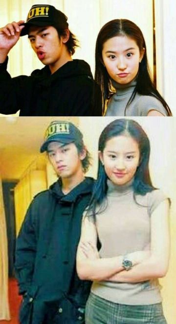 刘亦菲的罕见合影集,羡慕工作人员,怎么还有陈柏霖?