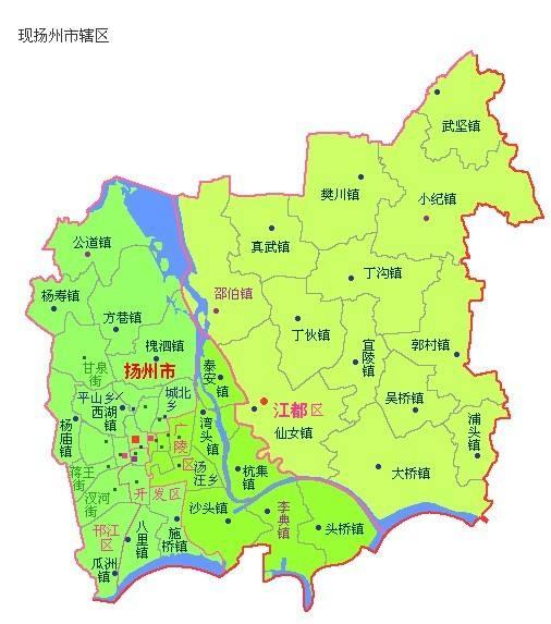 江都地名的前世今生--扬州何时被称作江都(扬州江都)