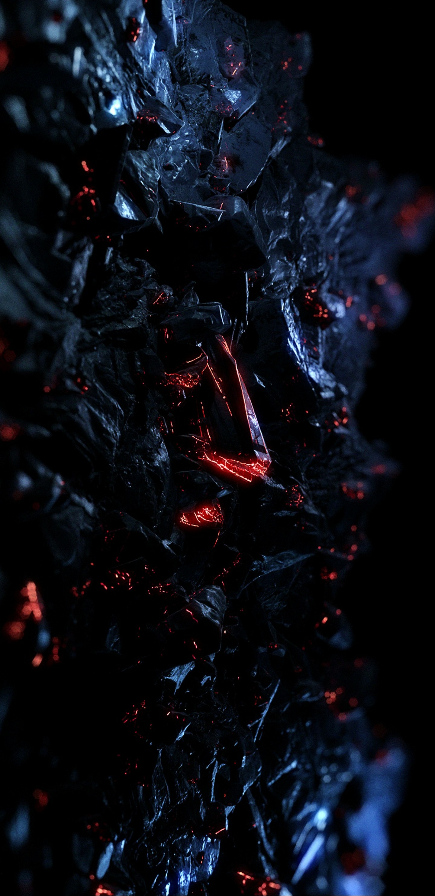 壁纸丨暗色系大气全面屏壁纸收集