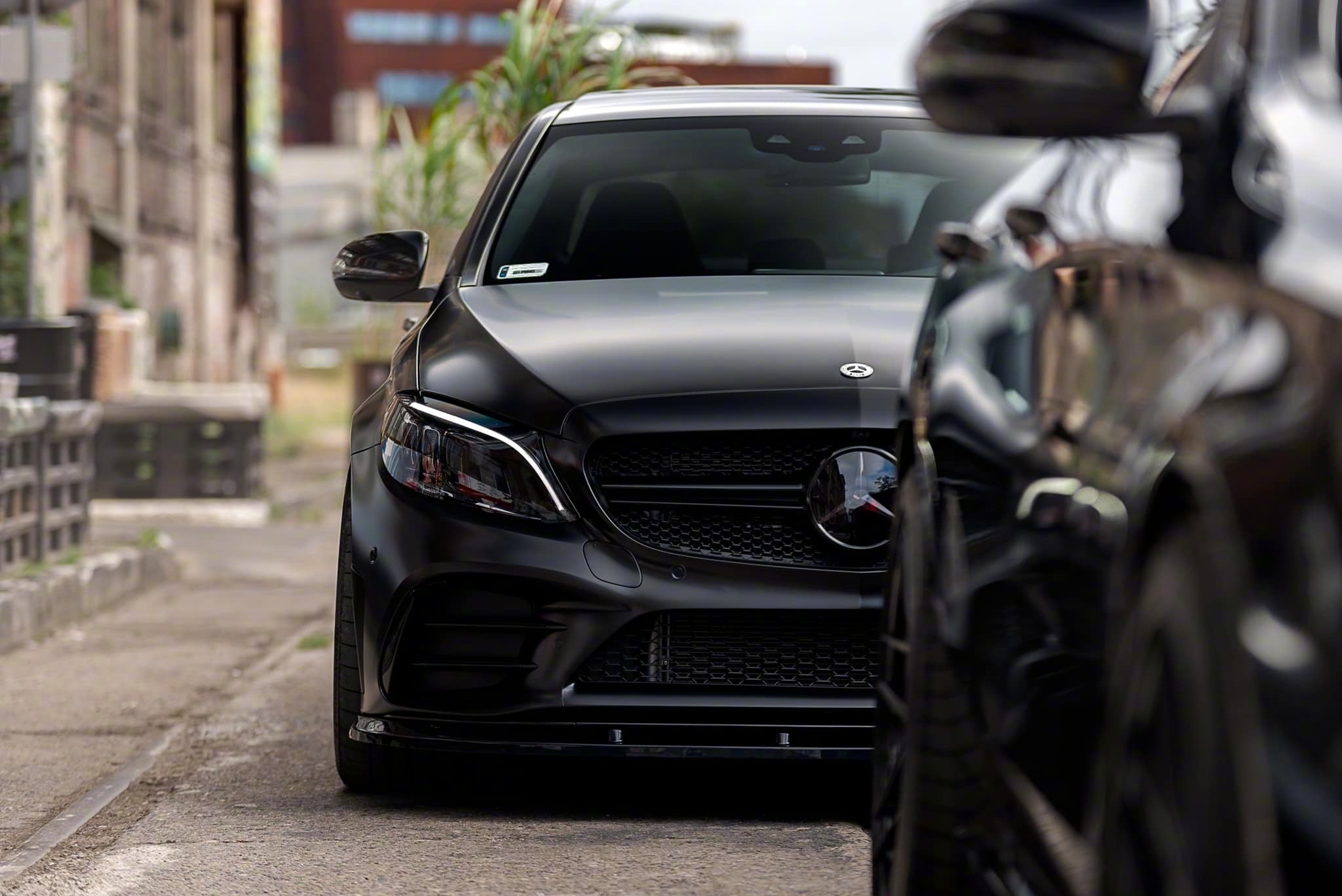 黑化奔驰amg c43 coupe