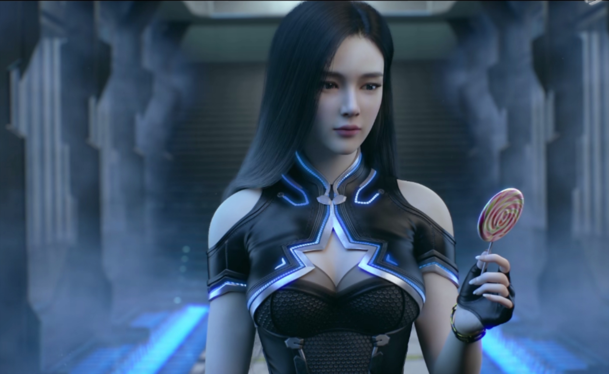 当美女变成智能机器人,这难不成是根据杨幂建的的模型?