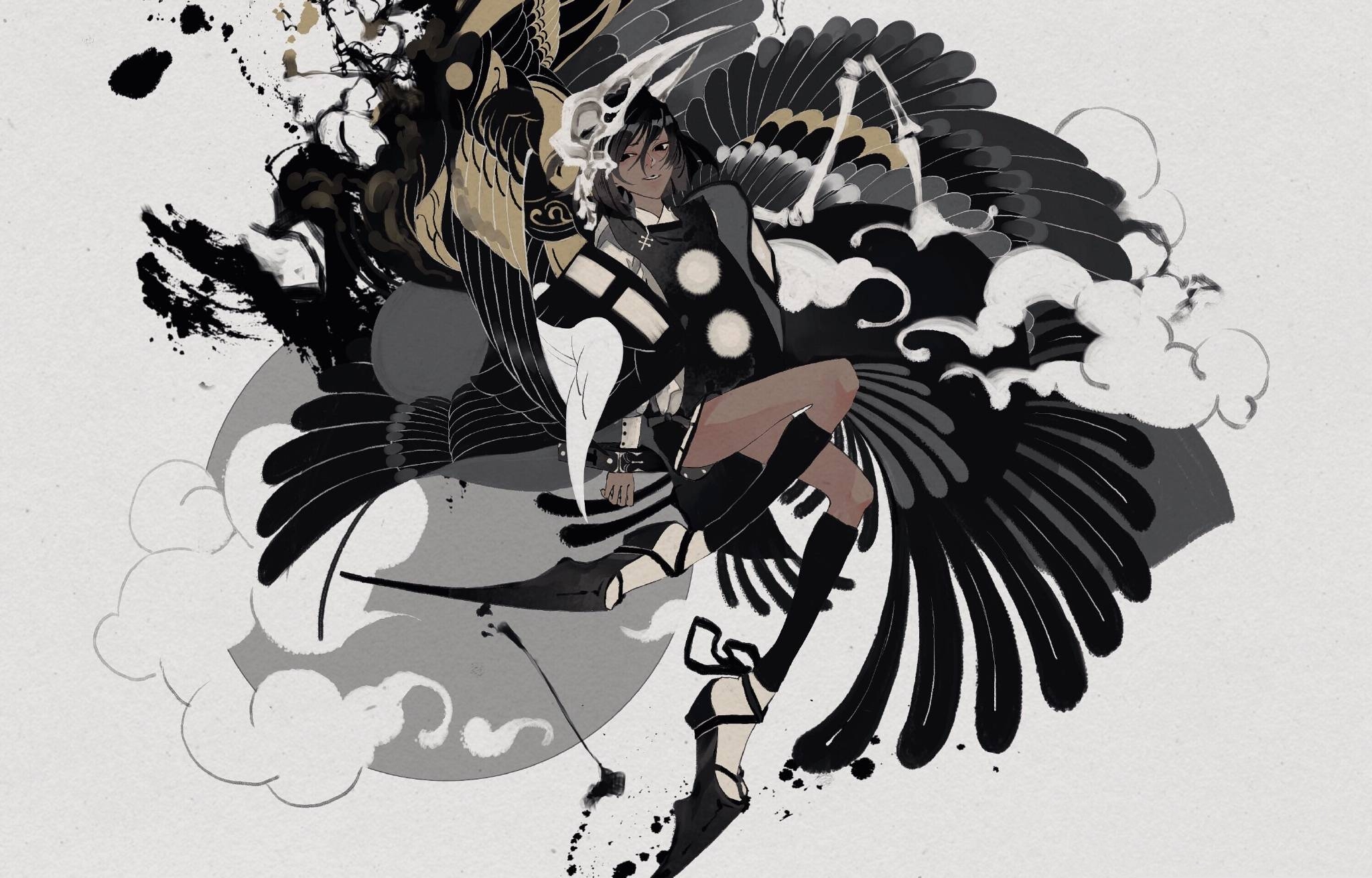 黑白和风物语图集:越是黑白分明的地方越容易暗流涌动!