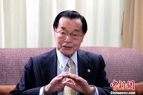 旅美华人船王赵锡成台北话家常:年轻人不要怕困难