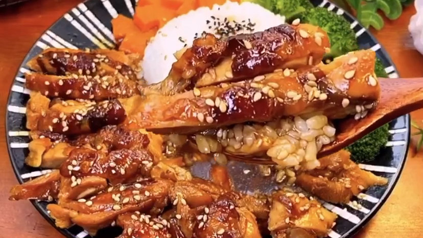 照烧鸡腿饭教程来了