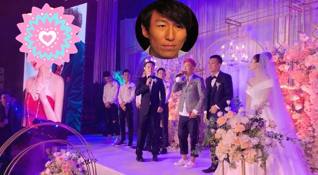 陈羽凡接婚礼商演献唱成名曲 土味造型抢镜