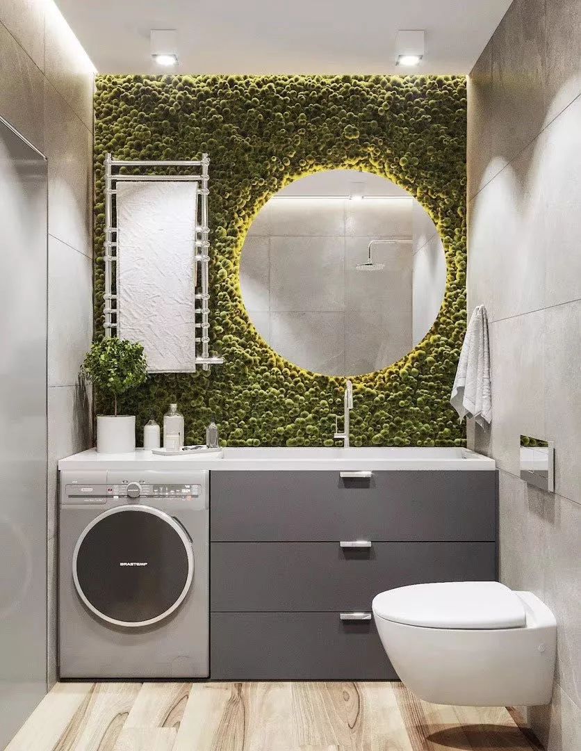 阳台装嵌入式洗衣机柜,为何越来越受欢迎?