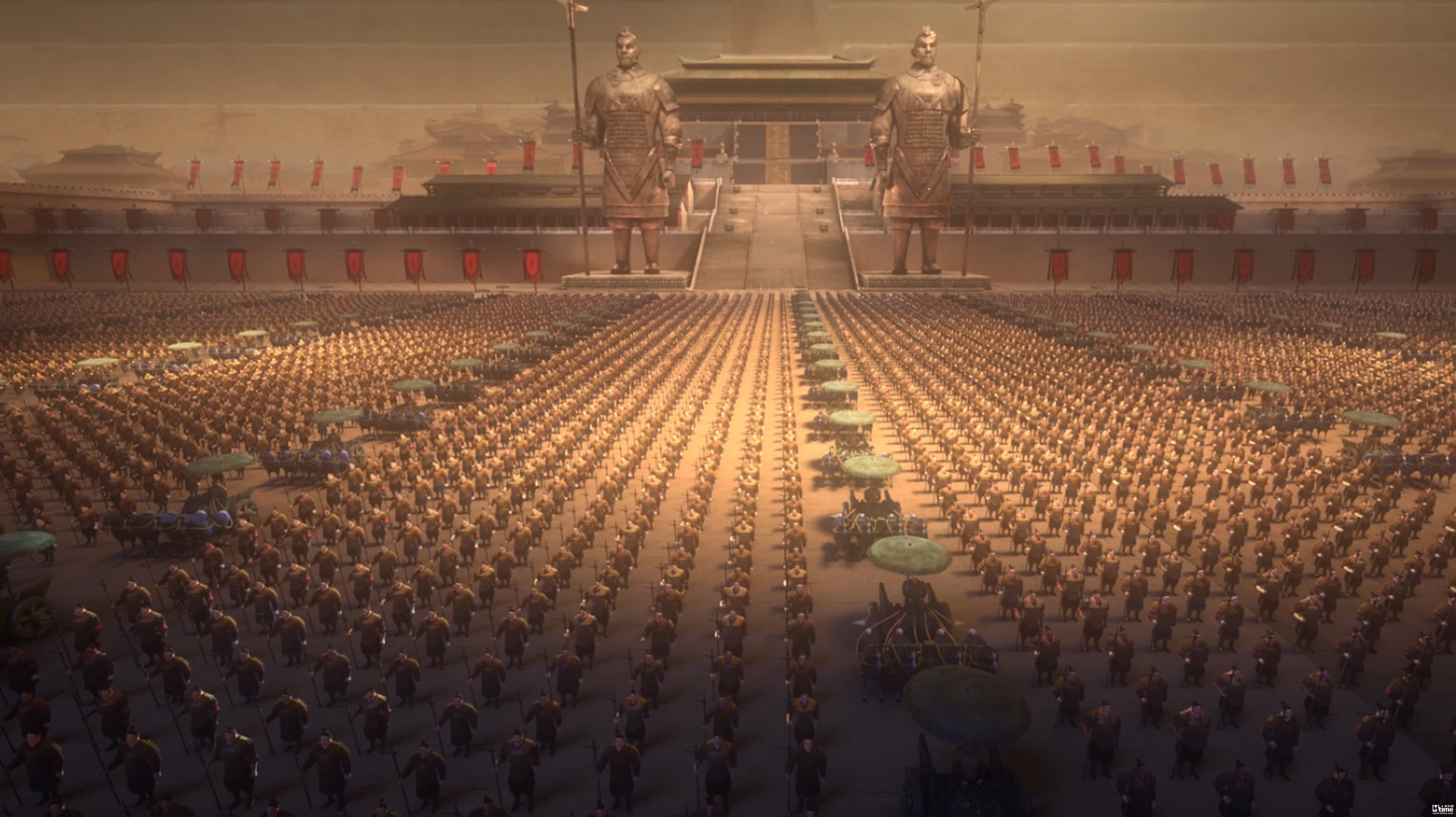 《俑之城》将俑驾车出行