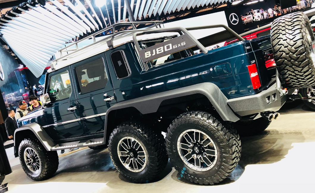 纯手工打造的国产"六驱车",外形霸气无比,车友:在哪能买?