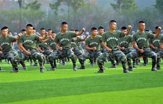 12所在汉高校决战"武汉军运杯"军体拳挑战赛,2018"与军运同行"系列