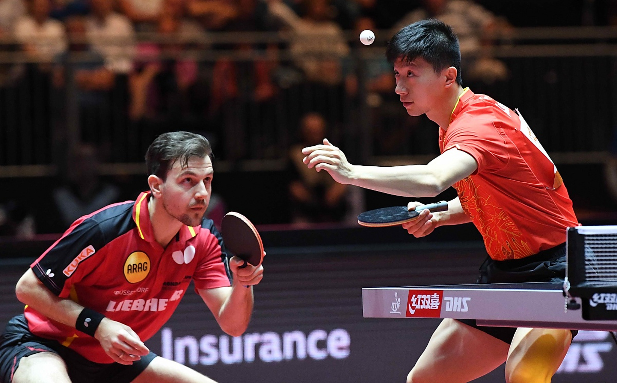 北京时间4月10日,德国乒球名将波尔timoboll在社媒上晒出和马龙的