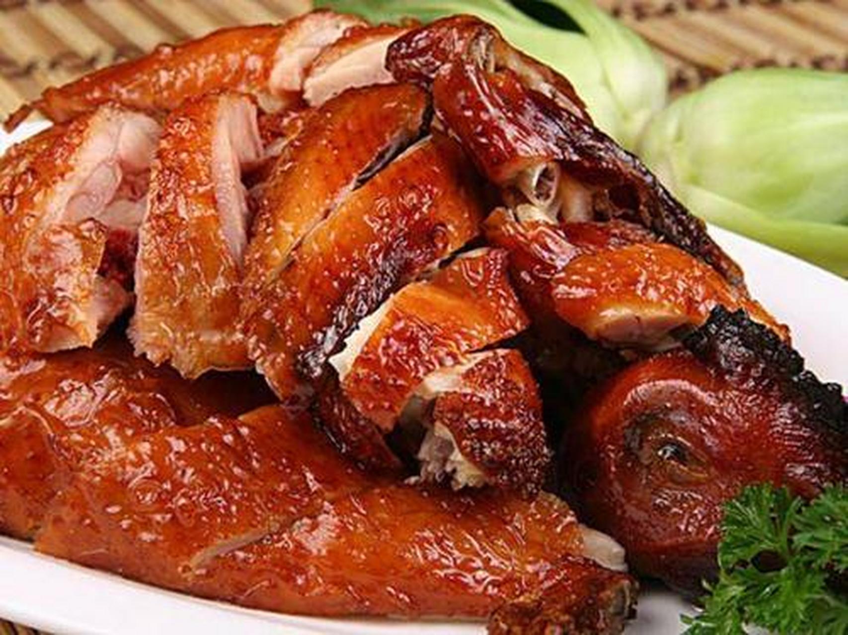 百城百味#关德功烧鸡,又称关记烧鸡,是河南周口市的汉族传统名食