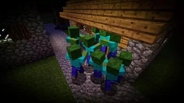 我的世界:如何防御恐怖的僵尸围城?只有资深老玩家才懂的技巧!