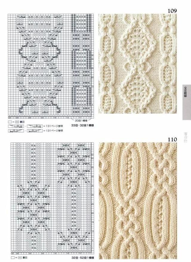 100款毛衣花样图解,每款都很好看,还愁不知道织什么吗!收藏
