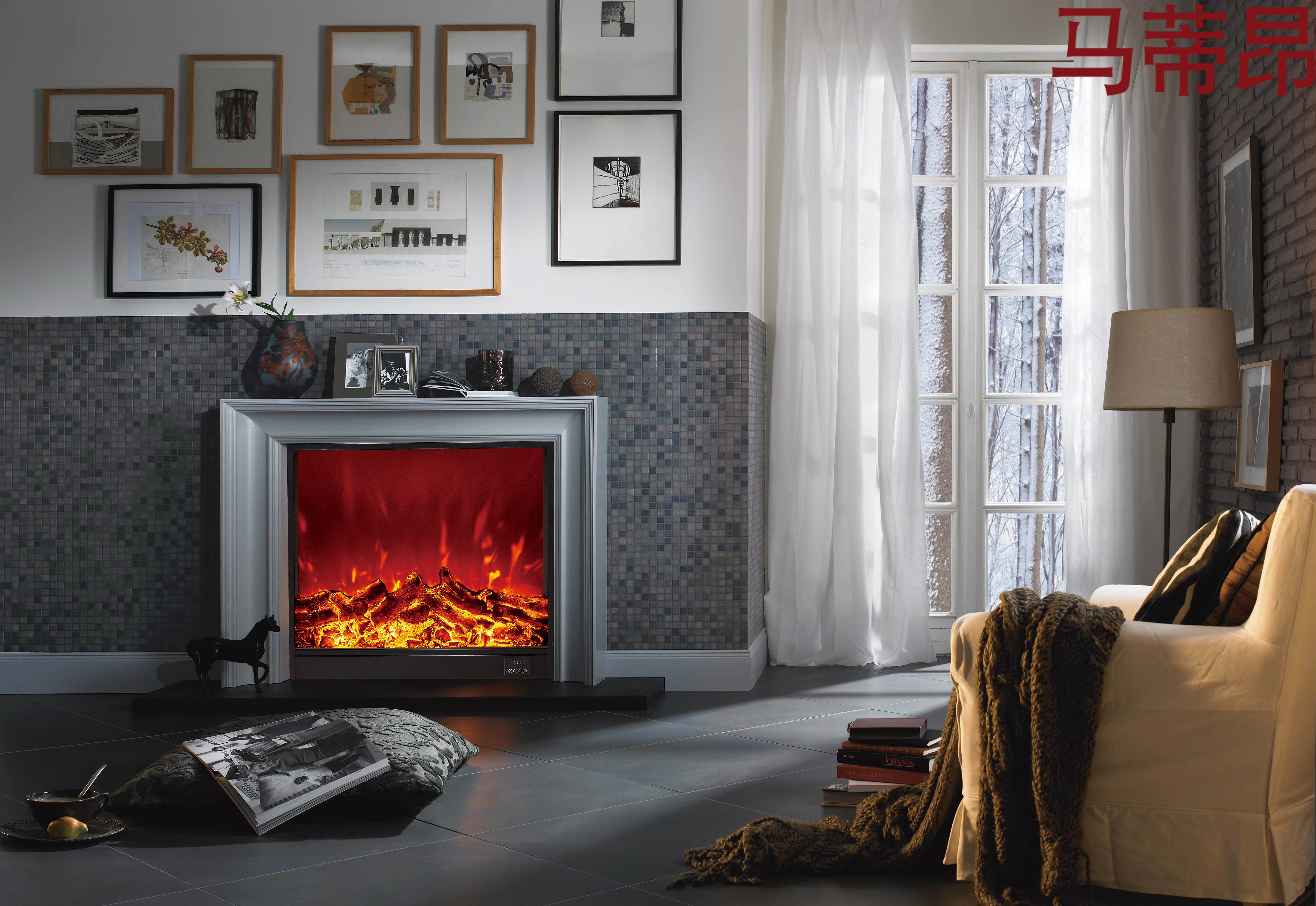 选择电壁炉还是真火壁炉?