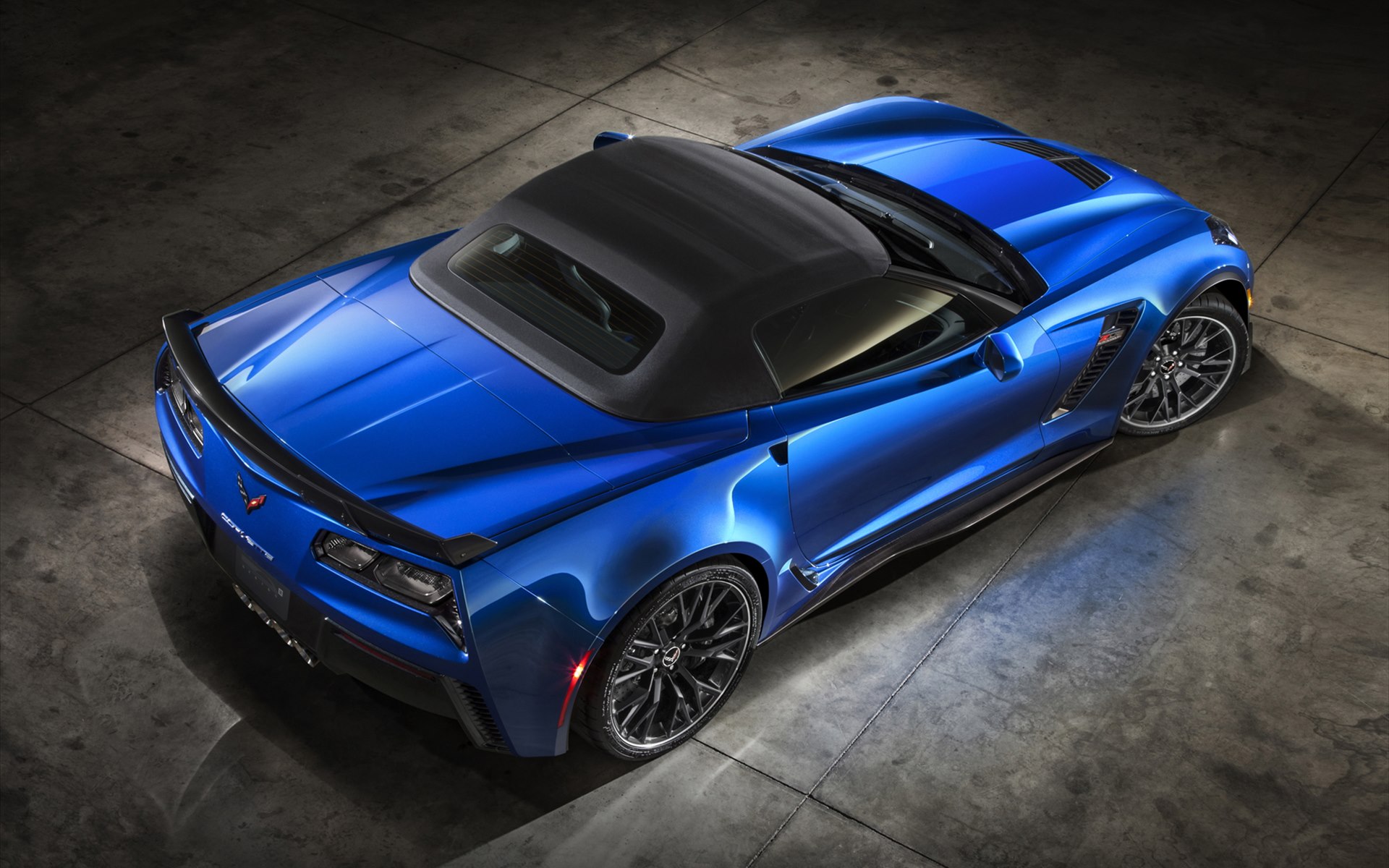 chevrolet 雪佛兰 corvette z06 convertible,这款我是没有见过